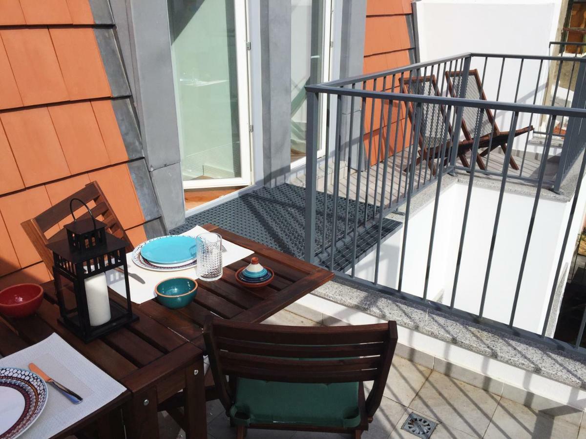 Apt Lumineux Terrasse Principe Real Apartment Lisboa Ngoại thất bức ảnh